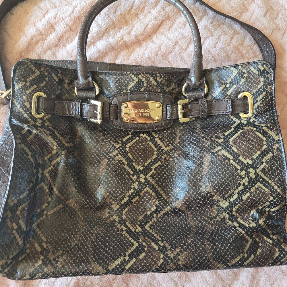 Michael Kors Snakeskin Purse